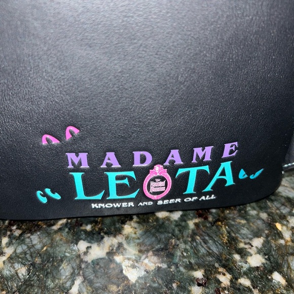 Disneyland Madame Leota Glow In The Dark Loungefly Backpack - Picture 6 of 8